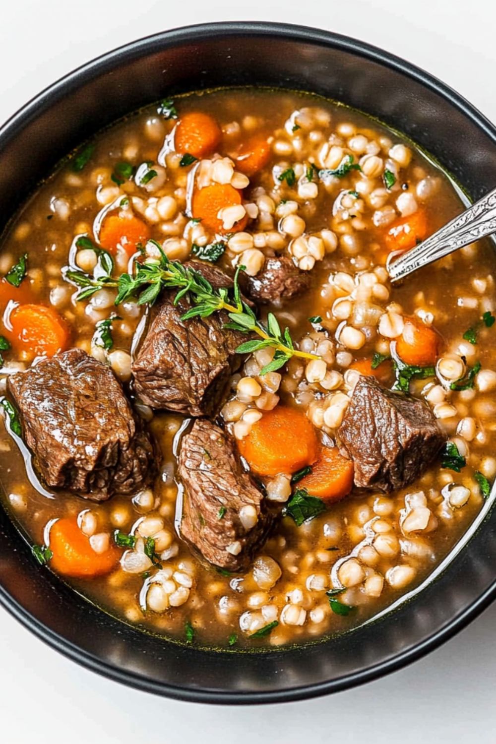 Master Beef Barley Soup: Sear, Deglaze, Simmer for Rich Flavor